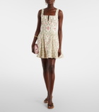 Agua by Agua Bendita Agua floral cotton minidress