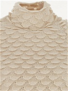 Bottega Veneta Fish Scale Wool Sweater