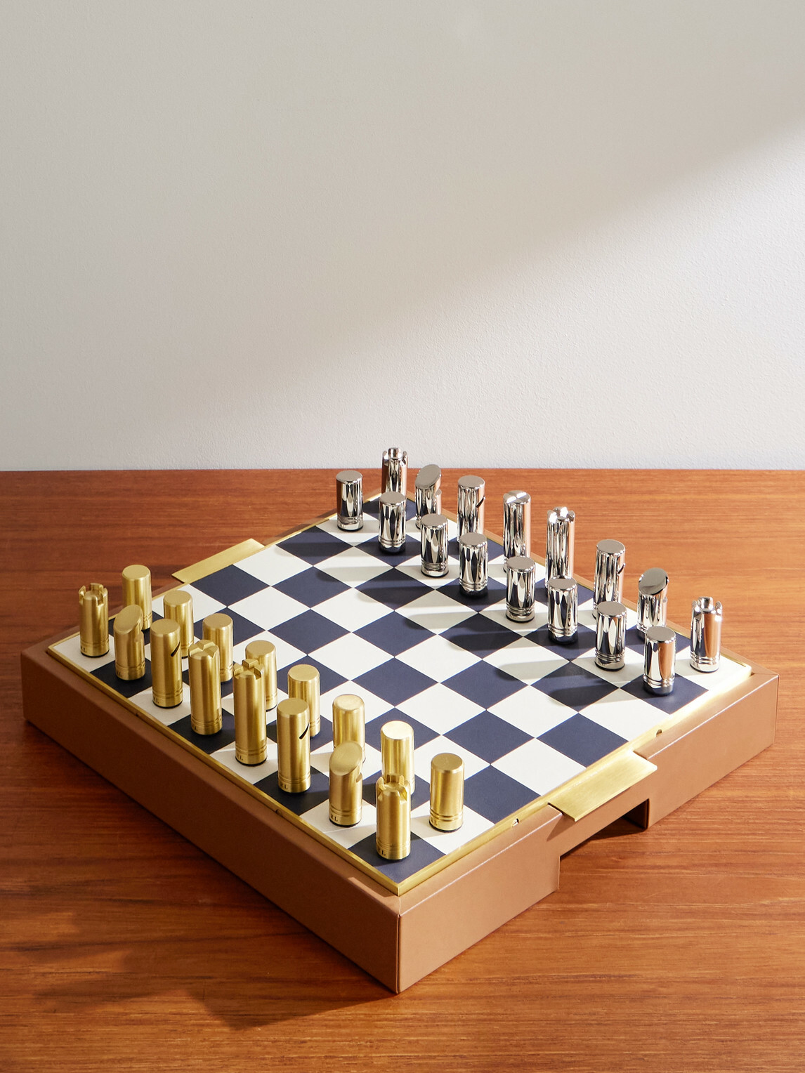Ralph Lauren Home - Fowler Leather Chess Set