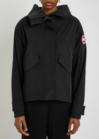 Canada Goose Tofino Hooded Rain Jacket Black