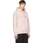 Bianca Chandon Pink Handwritten Logotype Hoodie