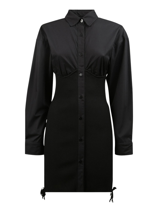 Photo: ANDREĀDAMO Ribbed Knit Midi Dress