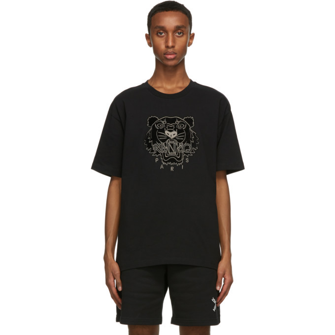 Photo: Kenzo Black Velvet Tiger T-Shirt