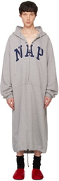 doublet Gray 'Power Nap' Hoodie