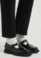 Hereu Alber Sport Leather Loafers Black