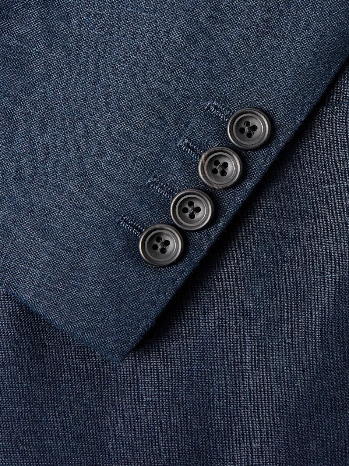 Kingsman - Linen Suit Jacket - Blue