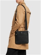 BOSS - Zair Flat Leather Crossbody Bag