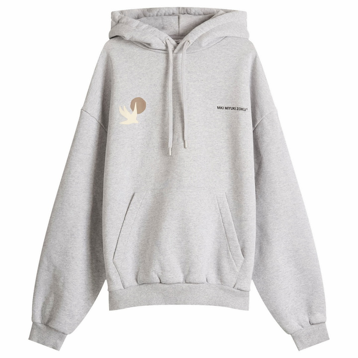 Photo: MKI Men's Swallow Hoodie in Grey