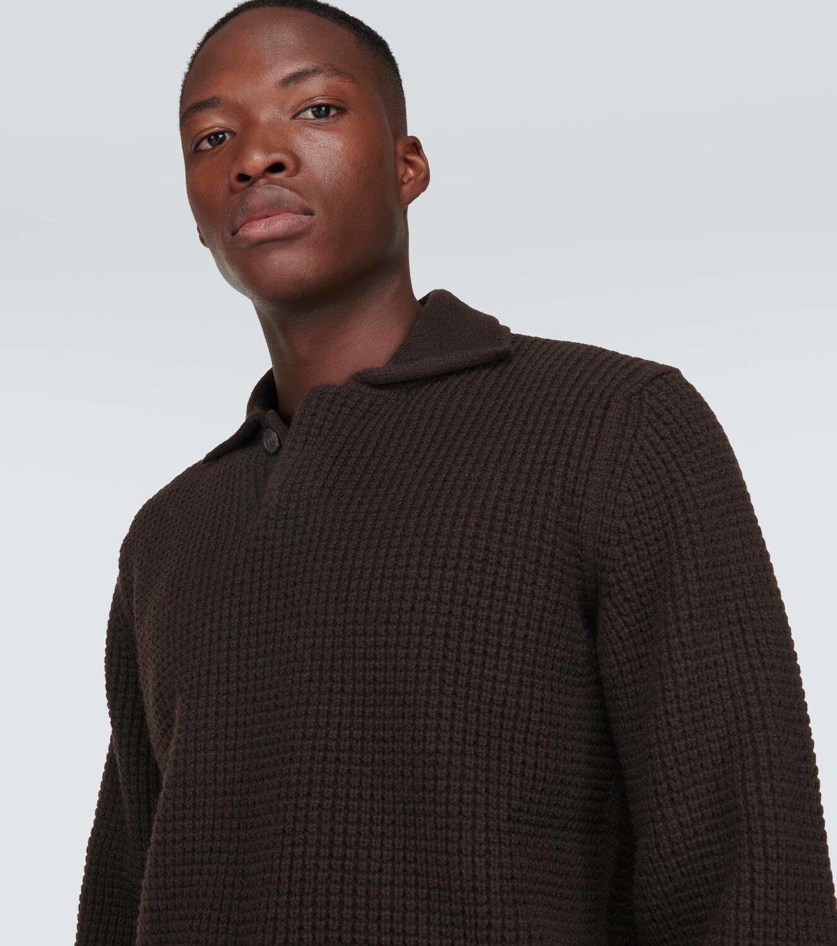Zegna Oasi cashmere polo sweater Zegna