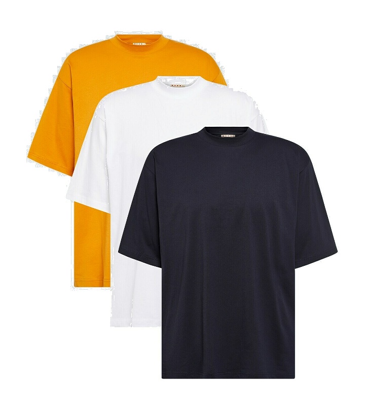 Photo: Marni Set of 3 cotton T-shirts