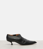 Calvin Klein Collection Jodi leather ankle boots