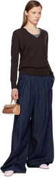 BY FAR Beige Mini Longa Bag