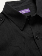 Ralph Lauren Purple label - Linen Shirt - Black