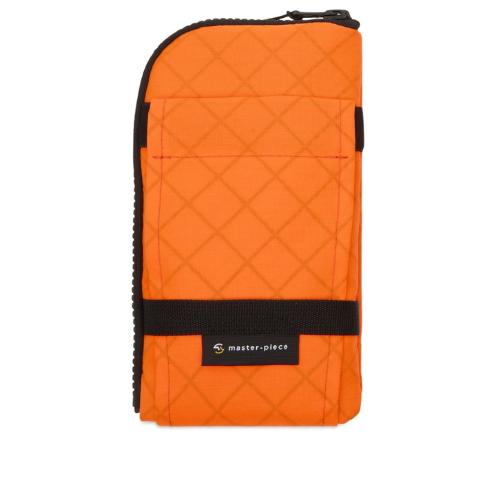 Photo: Master-Piece Freak Smartphone Shoulder Bag in Orange 