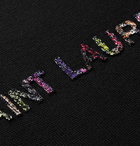 Saint Laurent - Logo-Embellished Wool Sweater - Men - Black