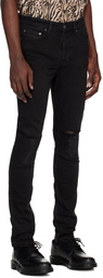 Ksubi Black Chitch Krow Krushed Jeans