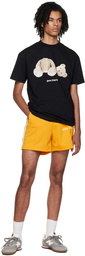 Palm Angels Yellow Classic Track Shorts