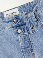 Givenchy - Straight-Leg Denim Shorts - Blue