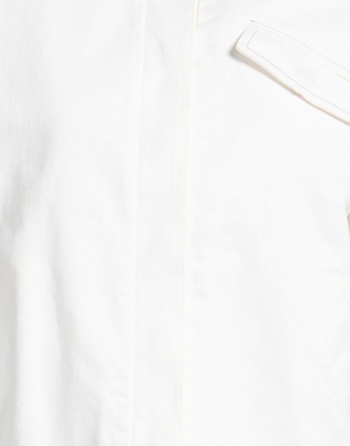Malo Womens Denim outerwear in White