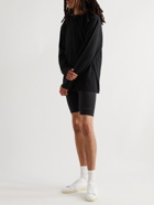 Fear of God Essentials - Logo-Detailed Stretch-Jersey Shorts - Black