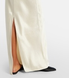 Vince Satin maxi skirt
