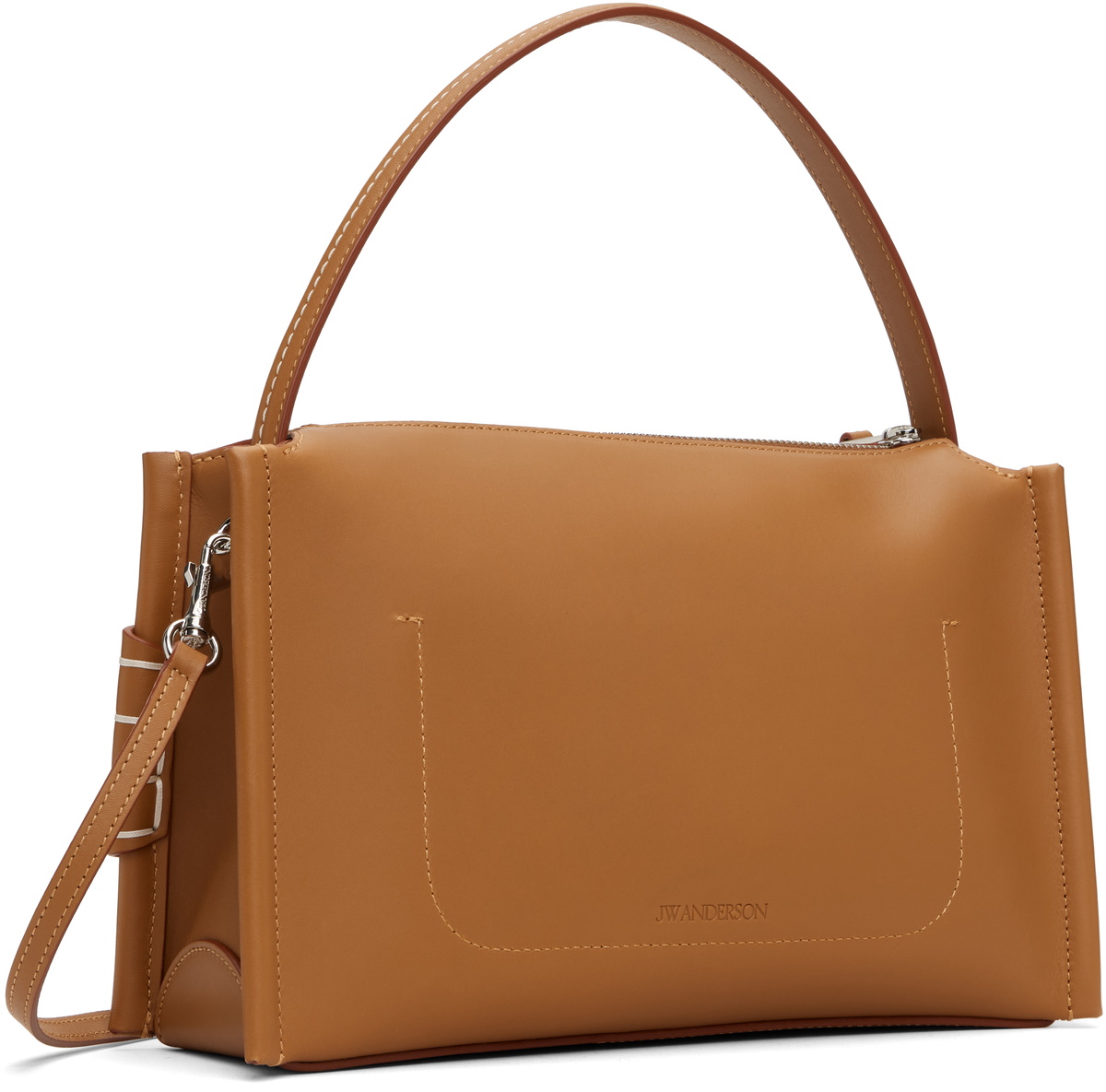 JW Anderson Tan Loafer Bag