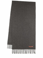 ACNE STUDIOS Wool Logo Scarf