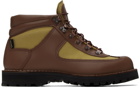 Danner Brown & Yellow Feather Light Boots