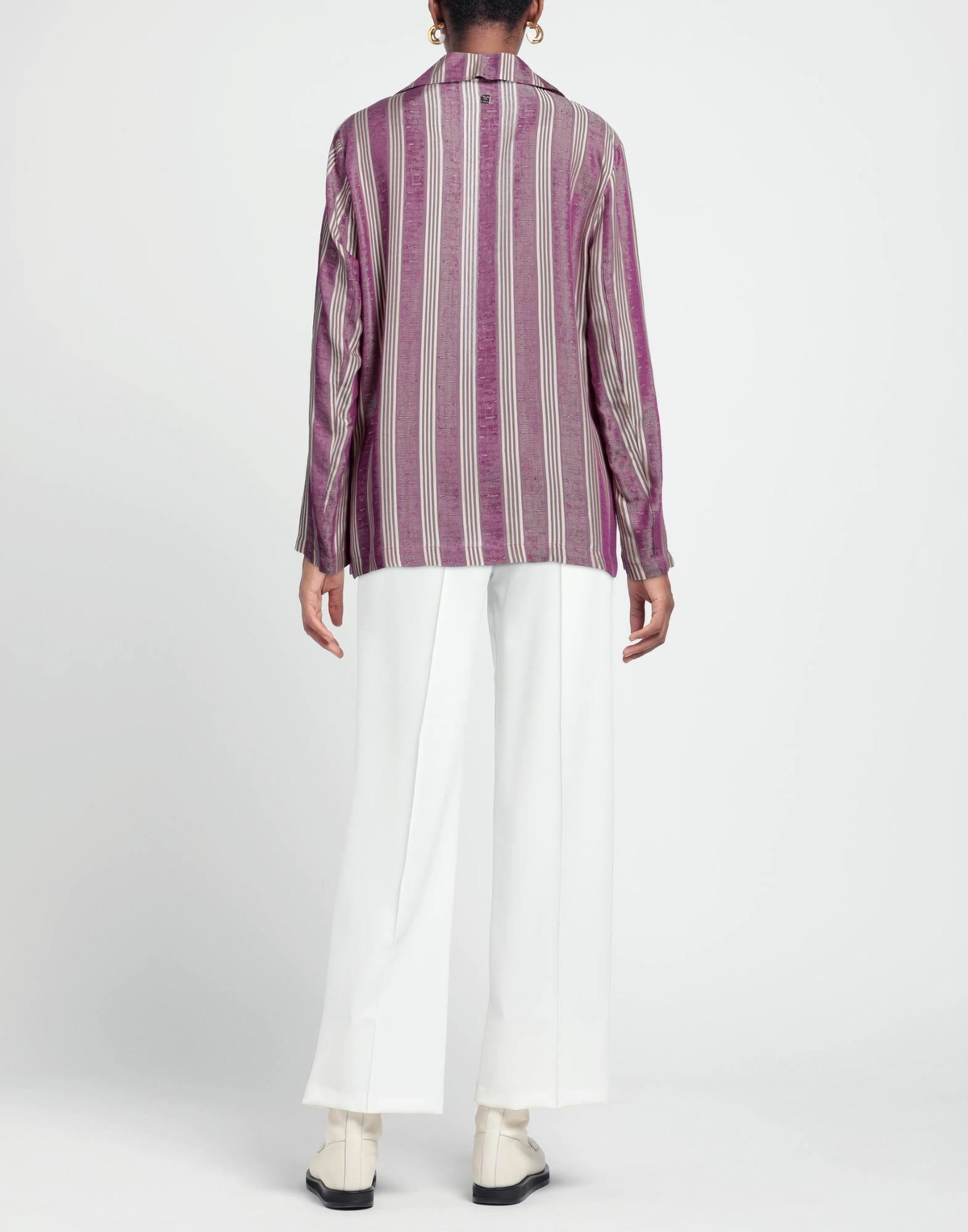 Manila Grace Womens Blazer Mauve