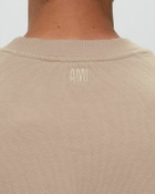 Ami Paris Ami De Coeur Sweatshirt Brown Sweatshirts