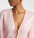 Oséree Sequined minidress