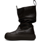 YUME YUME SSENSE Exclusive Brown Low Fisherman Chelsea Boots