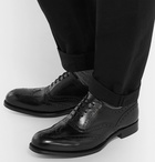 Grenson - Harrow Leather Brogues - Men - Black