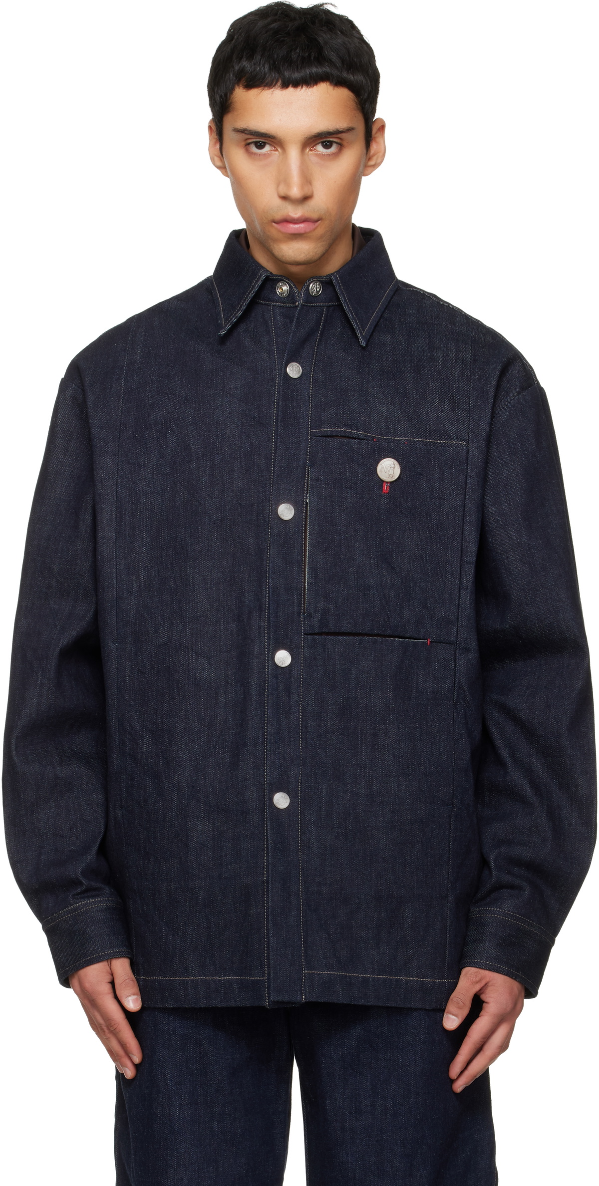 NULLUS Gray 8 Pocket Down Jacket NULLUS