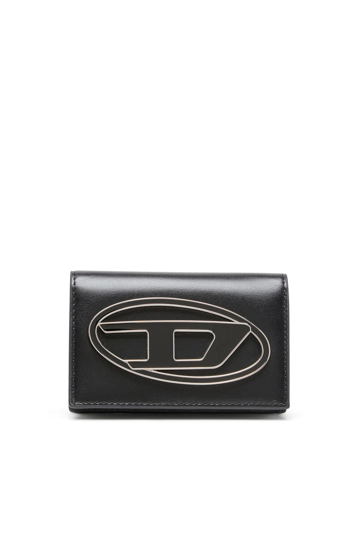 DIESEL☆ Flat card holder in nappa leather ホワイト Women's Bi-fold card holder in nappa leather | White | Diesel