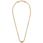 Emanuele Bicocchi Gold Tubular Chain Necklace