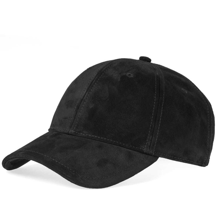 Photo: Rag & Bone Lenox Suede Baseball Cap Black