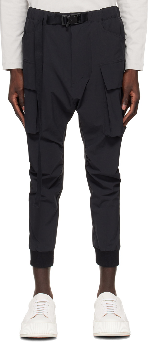 The Viridi-anne Black Belted Cargo Pants