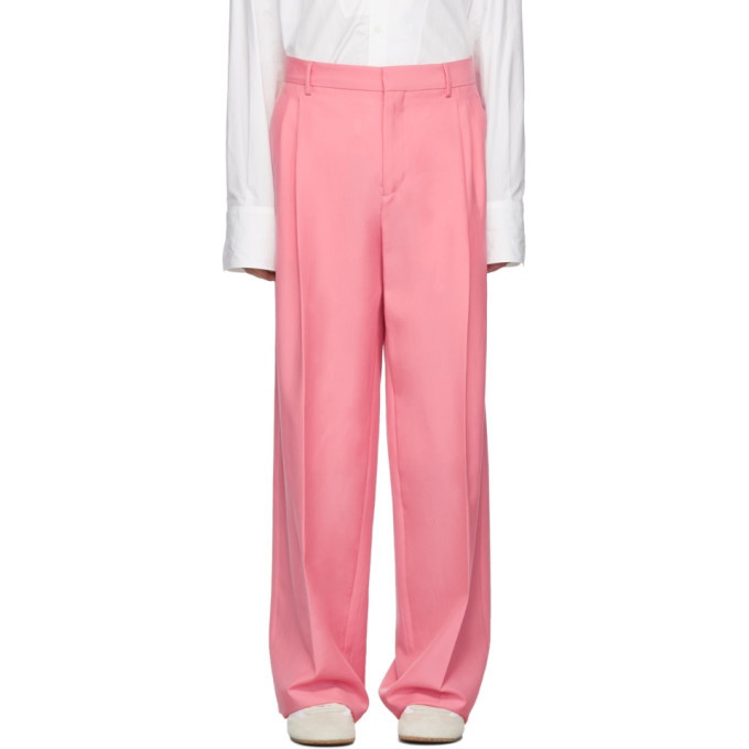 Photo: Loewe Pink Pleated Trousers