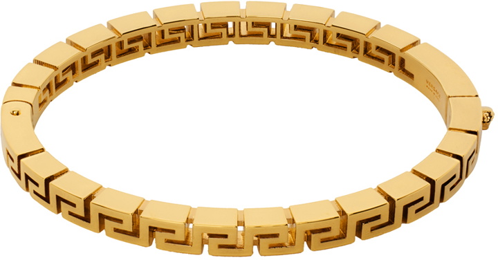 Photo: Versace Gold Greca Bracelet