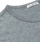 James Perse - Mélange Cotton-Blend Jersey T-Shirt - Anthracite