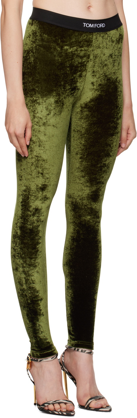 TOM FORD Khaki Signature Leggings TOM FORD