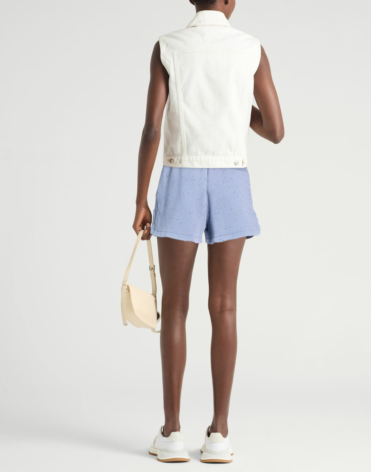 Halfboy Womens Shorts & Bermuda Shorts Slate in Blue