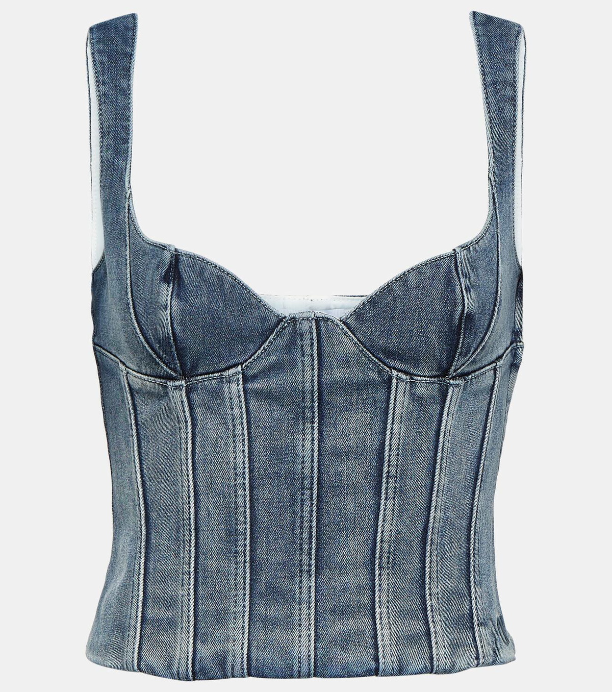 Forever Love Strapless Bustier Off White
