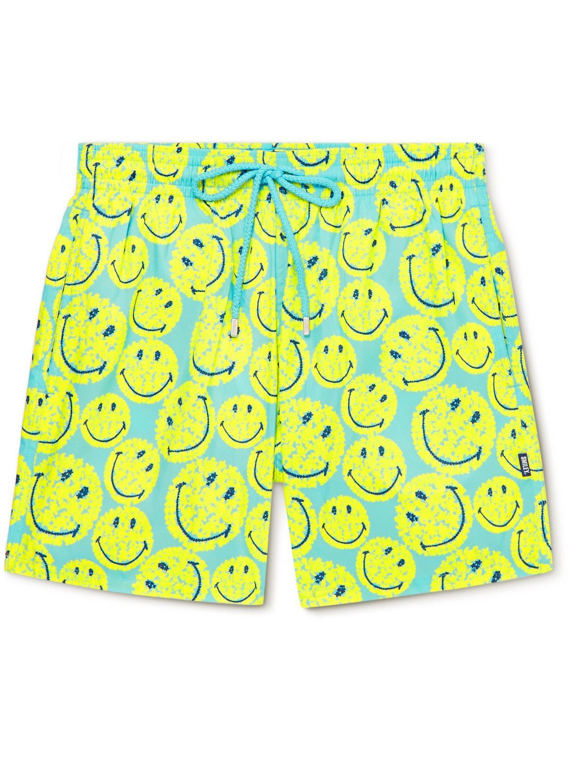 Vilebrequin - Smiley Face Straight-Leg Short-Length Printed