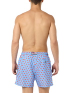 MC2 Saint Barth Man Lightweight Fabric Swim Shorts With Torino Logo Print | Ac Torino Special Edition
