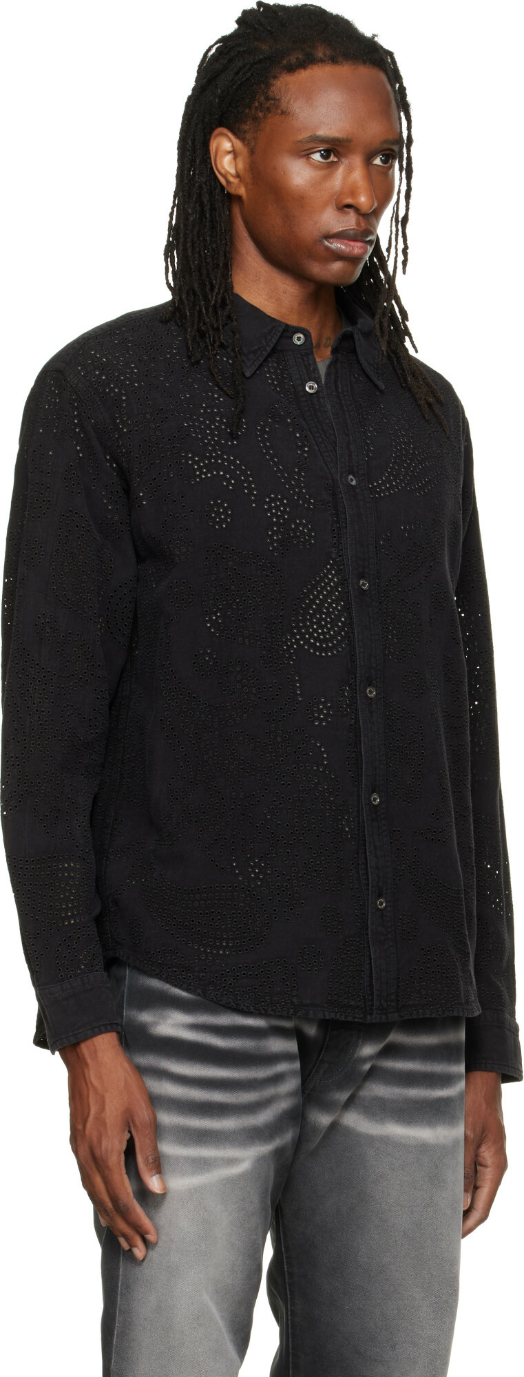 Isabel Marant Black Cybilio Denim Shirt