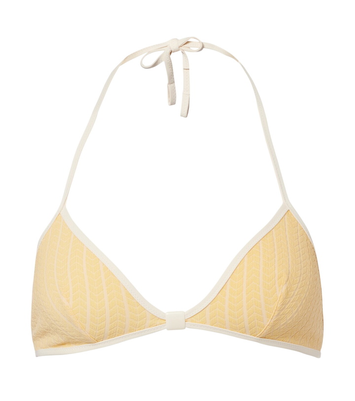 Photo: Eres Sunshine striped bikini top