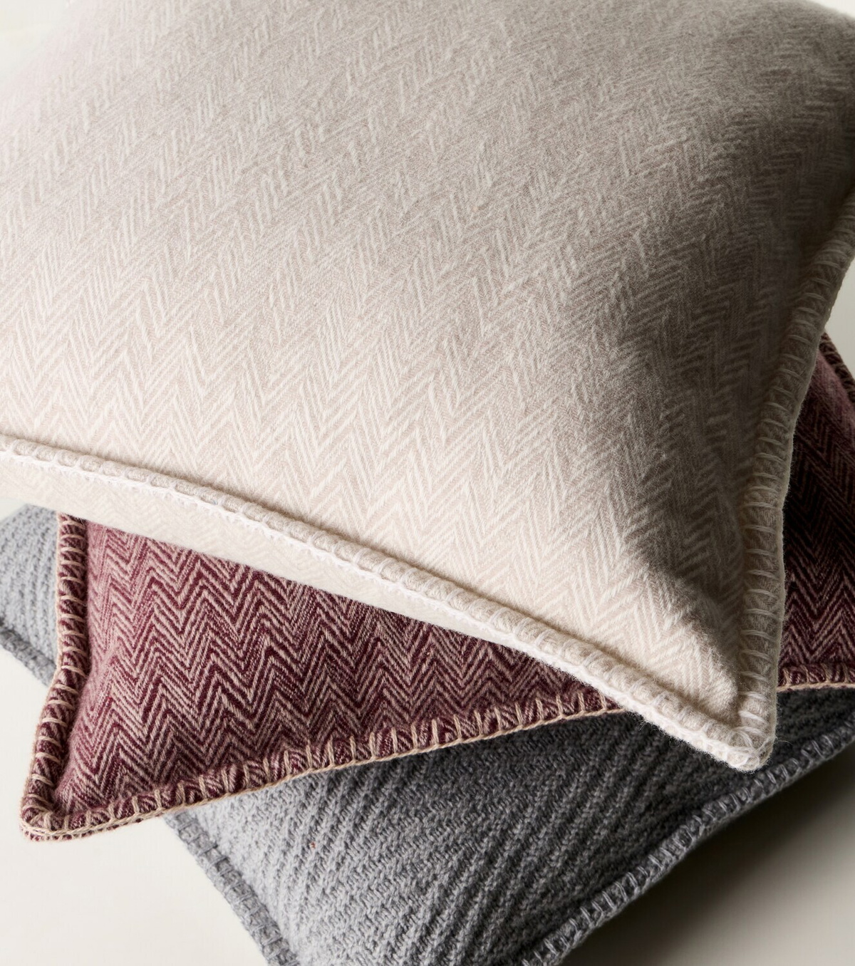 Missoni Camelia Zigzag wool and cashmere cushion