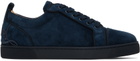 Christian Louboutin Navy Fun Louis Junior Sneakers